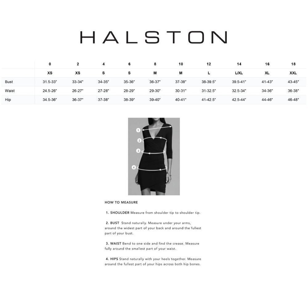 NWT H HALSTON Women's Halter Neck Lava Blossom Printed Blouse Top - Picture 5 of 6